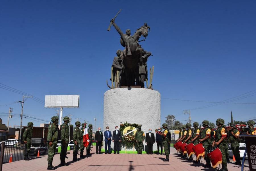 Municipio de Soledad conmemora 102 aniversario luctuoso de Emiliano Zapata