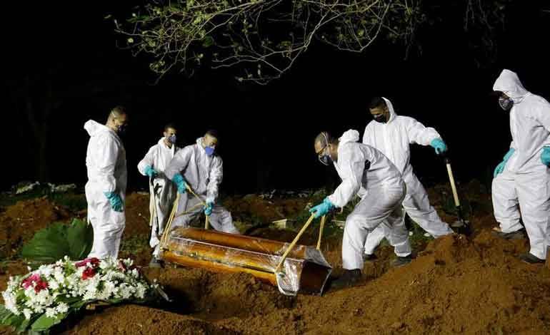 Supera Brasil promedio de 3 mil muertes por día debido a la Covid-19