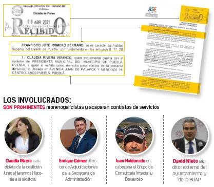 Crítica Barbosa actuación indebida de despachos externos en Comuna de Puebla