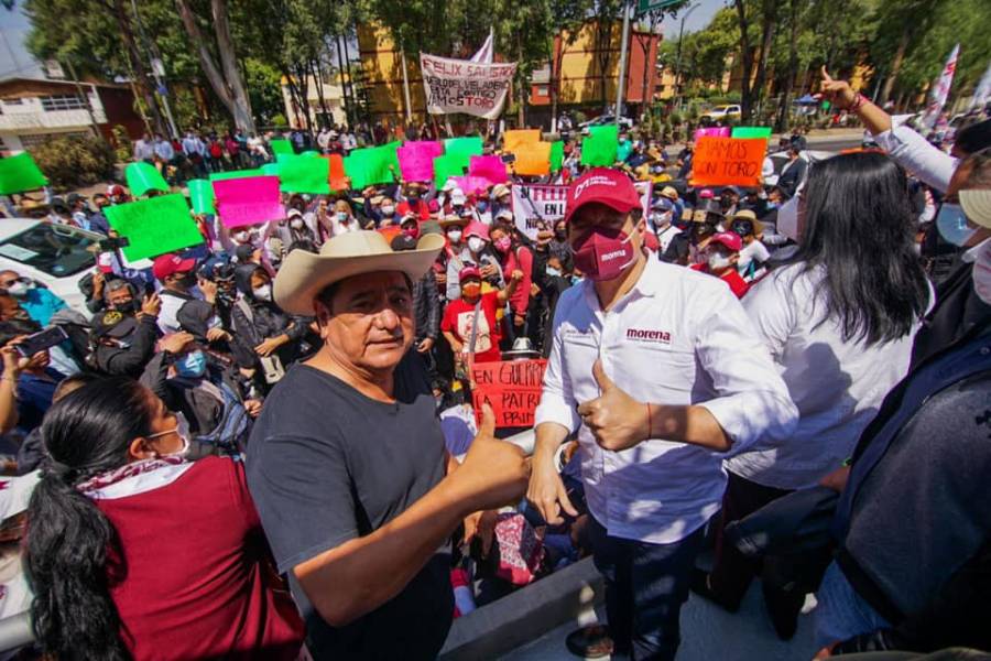 Afirma Félix Salgado que “resurgió”, luego de echarle “tanta tierra”