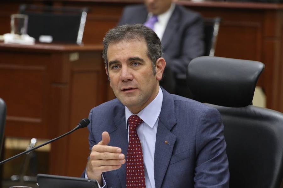 “INE no cae en provocaciones, el árbitro no juega’” reitera Lorenzo Córdova