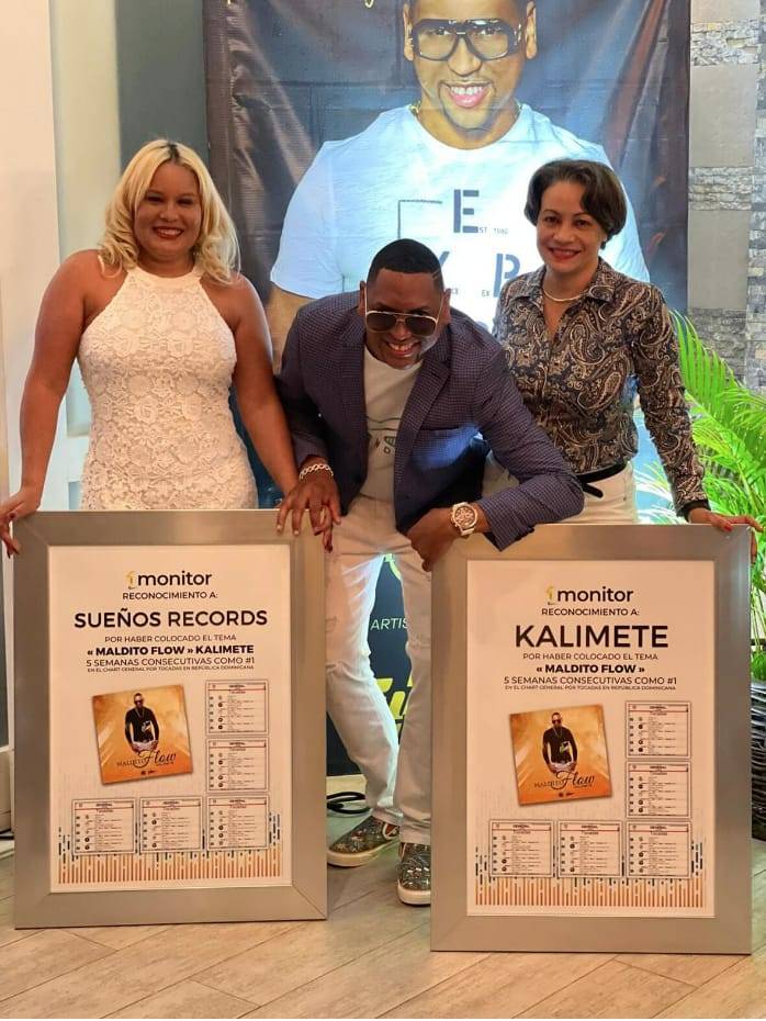 Kalimete se ubica por quinta semana en el n&uacute;mero 1 por su tema 