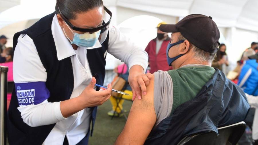 Anuncian aplicación para 2da dosis de vacuna contra Covid en Edomex