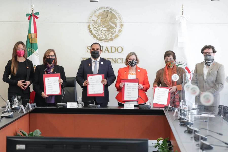 Inmujeres y la Cámara de Diputados firman convenio para garantizar los derechos de este sector en la legislación y en las políticas públicas