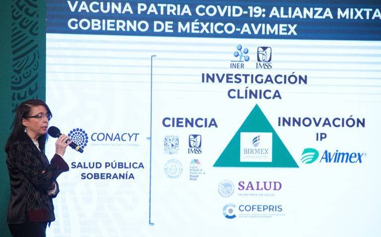 Vacuna Patria usa tecnología desarrollada en Nueva York, Estados Unidos