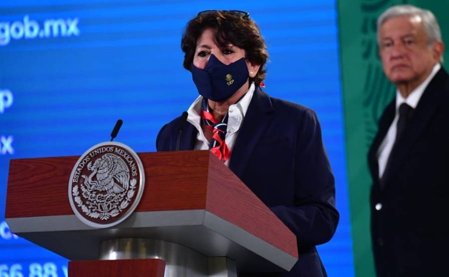 Delfina Gómez: No es obligatorio asistir a clases presenciales