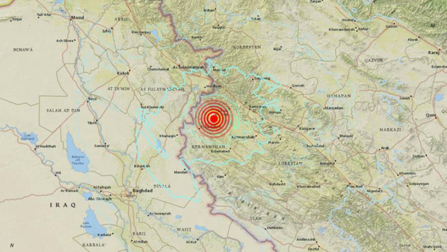 Deja al menos 5 personas heridas sismo de magnitud 5.9 en Irán