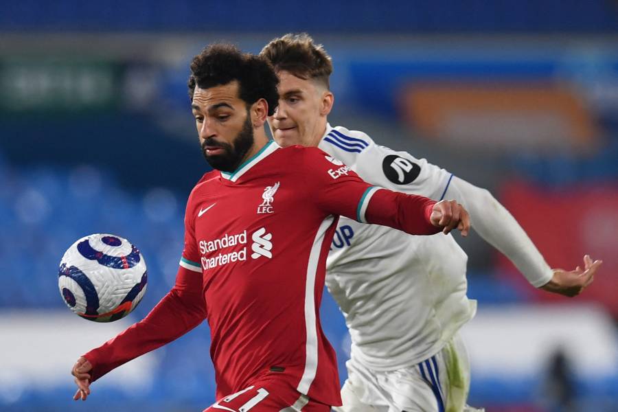 Liverpool empata ante el Leeds y se aleja de los puestos de Champions League