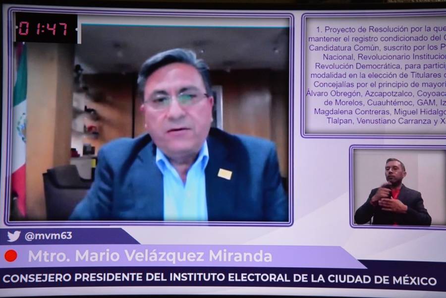 Aprueba IECM mantener registro condicionado de convenio de Candidatura del PAN, PRI y PRD en elecci&oacute;n de alcald&iacute;as en CDMX
