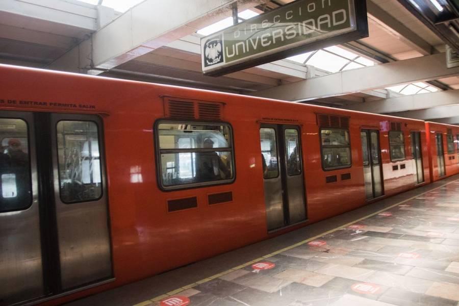 Se descarrila un tren en Línea 3 del Metro en CDMX