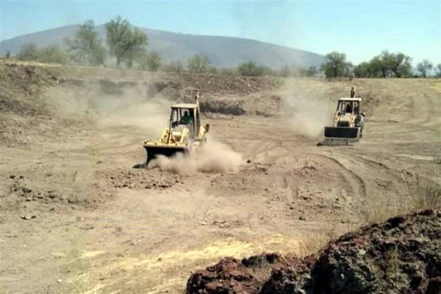 Denuncia INAH construcción ilegal en Oztoyahualco