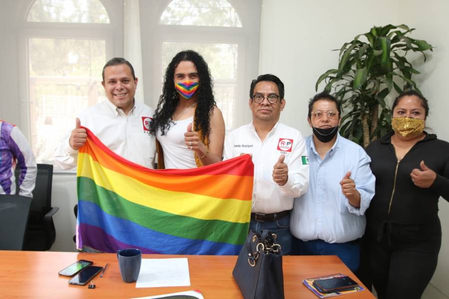 RSP luchará por los derechos de la comunidad LGBTTTI+