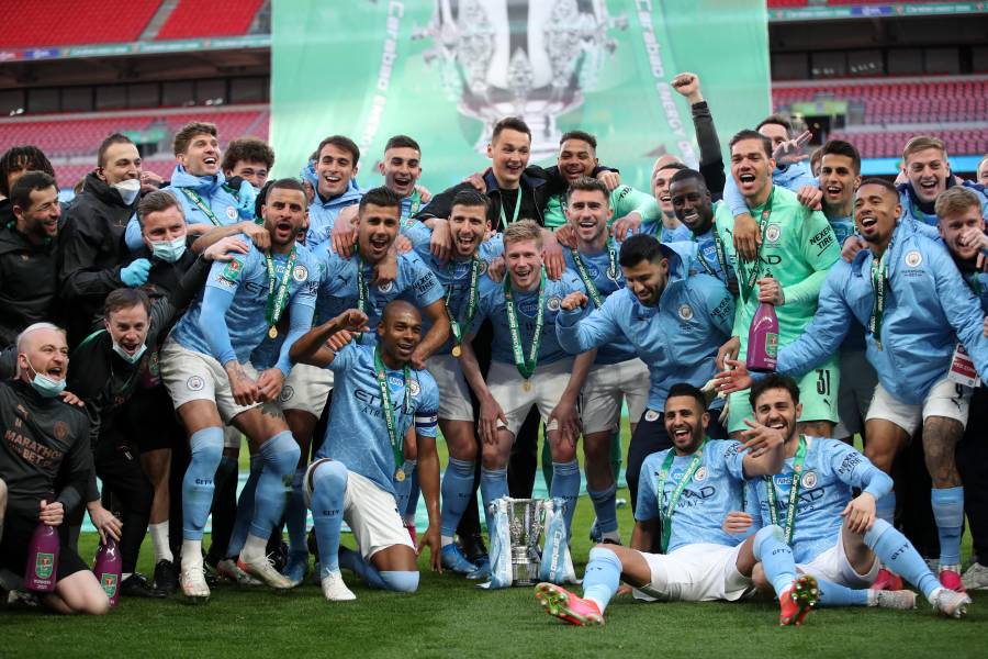 Manchester City gana ante Tottenham la Copa de la Liga, su primer título de la temporada