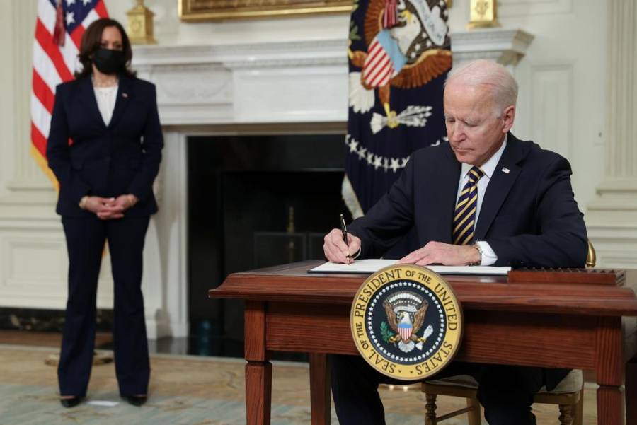 Joe Biden cumple 100 d&iacute;as como presidente de los EE.UU