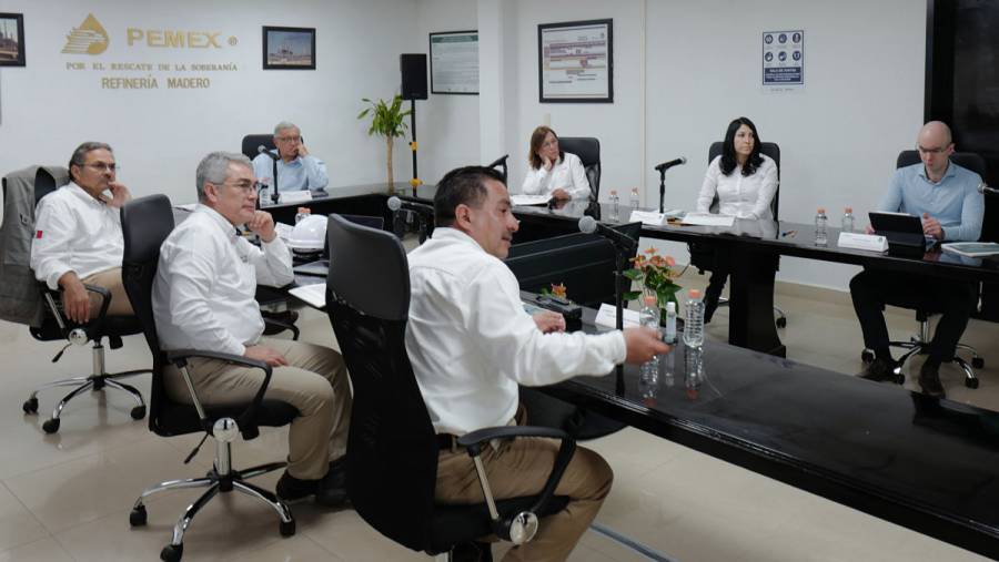 AMLO visita refinería de Ciudad Madero para supervisar resultados de modernización