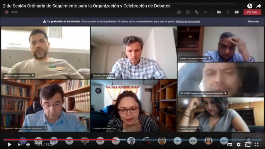 Ser&iacute;an presenciales 50 debates de la Ciudad de M&eacute;xico: IECM