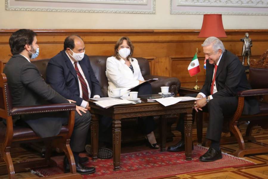 AMLO agradece a presidente de Cuba apoyo médico durante pandemia
