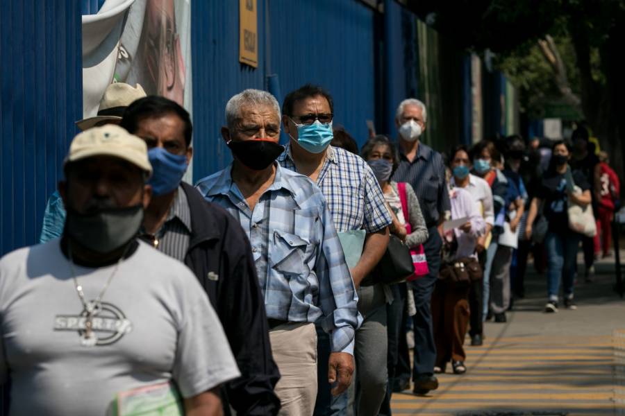 Listas las fechas para la segunda dosis contra COVID-19 en adultos mayores de Iztapalapa y Tlalpan