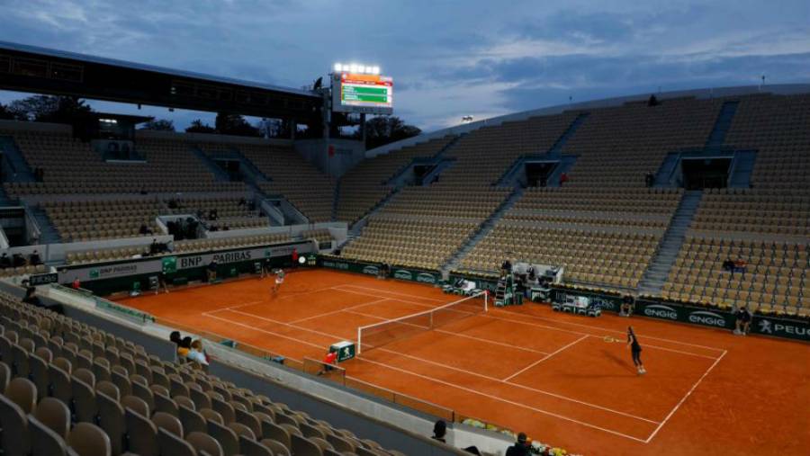 Confirma aforo limitado en Roland-Garros