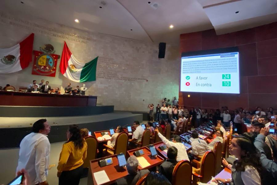 Ven violencia de género en designación de magistrados en Oaxaca