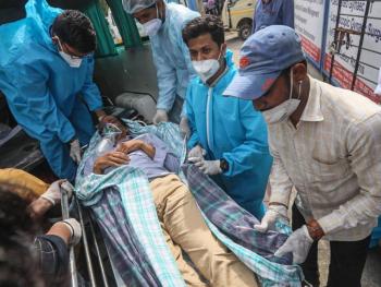 Ahora, enfermos de COVID-19 en la India mueren por falta de ox&iacute;geno
