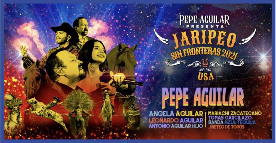 Pepe Aguilar deleitará a su público en EU con “Jaripeo sin fronteras”