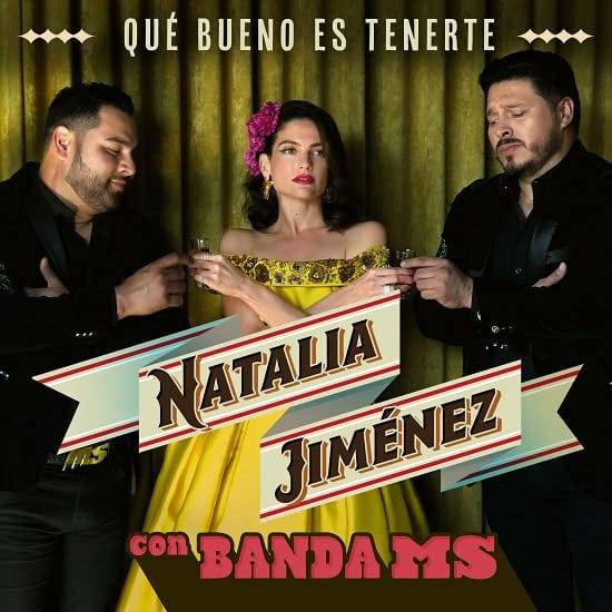 Natalia Jiménez y Banda MS acoplan sus voces en “Qué bueno es tenerte”