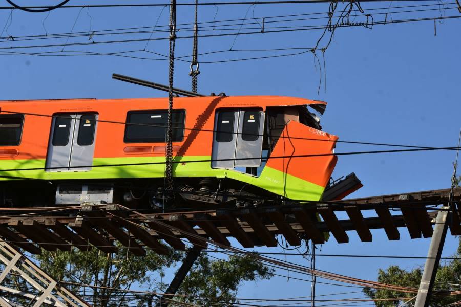 Dan de alta a 31 lesionados por colapso en la Línea 12 del Metro