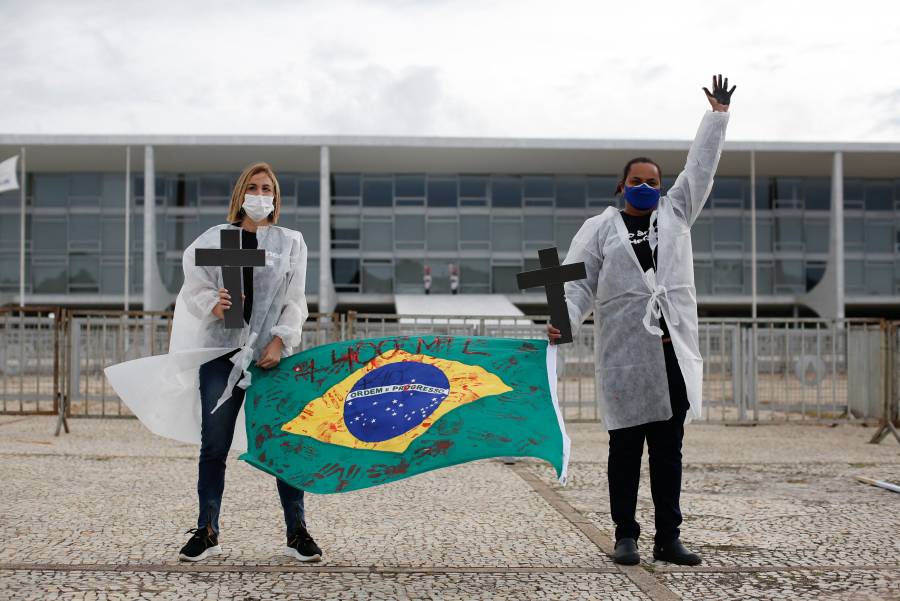 Brasil supera los 15 millones de casos confirmados de Covid-19 y más de 400 mil muertos