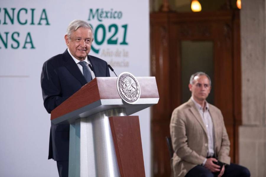 Ayer fue récord de vacunación, a 600 mil mexicanos: AMLO