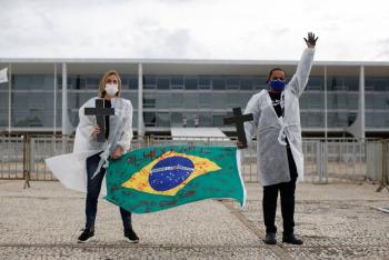 Brasil supera los 15 millones de casos confirmados de Covid-19 y m&aacute;s de 400 mil muertos