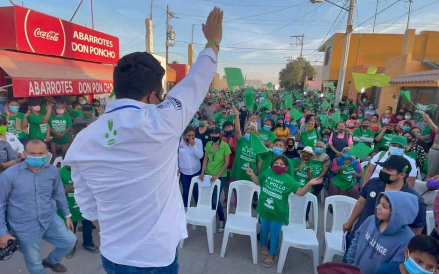 El Altiplano y la Zona media apoyan a El Pollo Gallardo