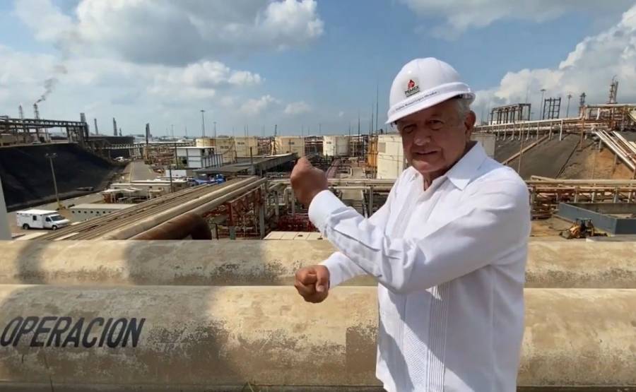 AMLO: Refinería de Minatitlán ya reinició operaciones