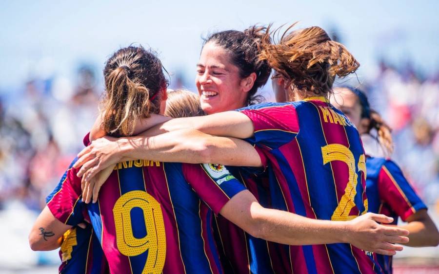 El Barcelona se proclama campe&oacute;n de la Liga femenil en Espa&ntilde;a