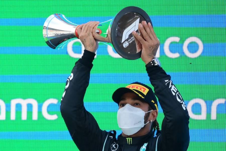 Lewis Hamilton gana el GP de España de Fórmula 1; “Checo” Pérez termina quinto