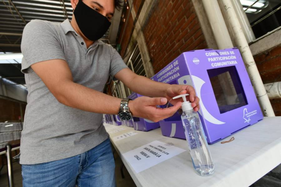 Listo IECM, para garantizar seguridad sanitaria el día de las elecciones