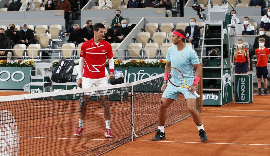 Djokovic y Nadal en la final de Roma a dos semanas de Roland Garros