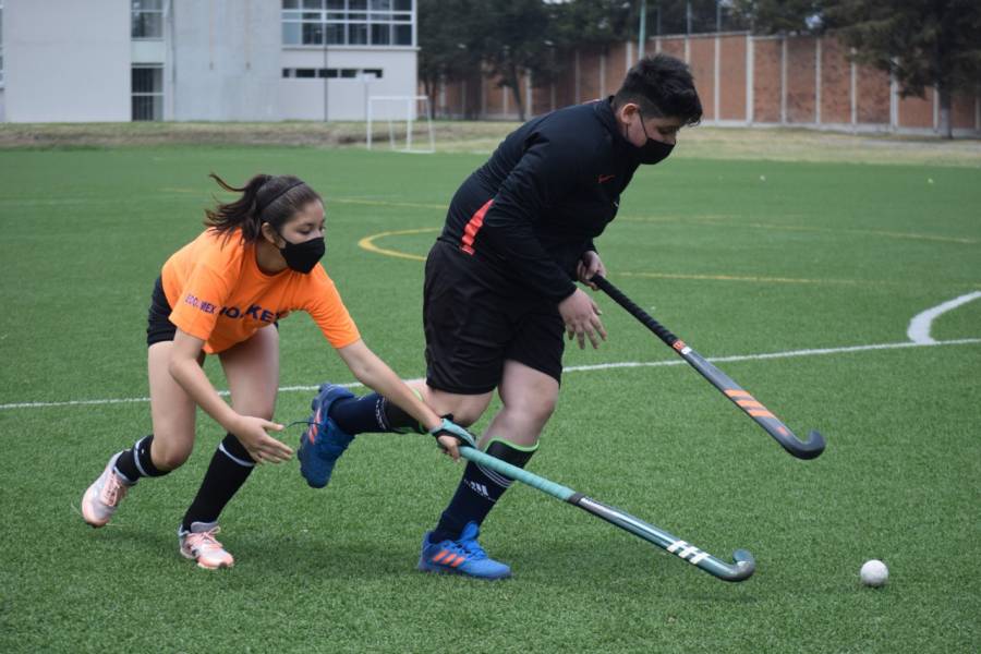 Equipos mexiquenses de hockey sobre pasto, intensifican preparación para juegos nacionales CONADE