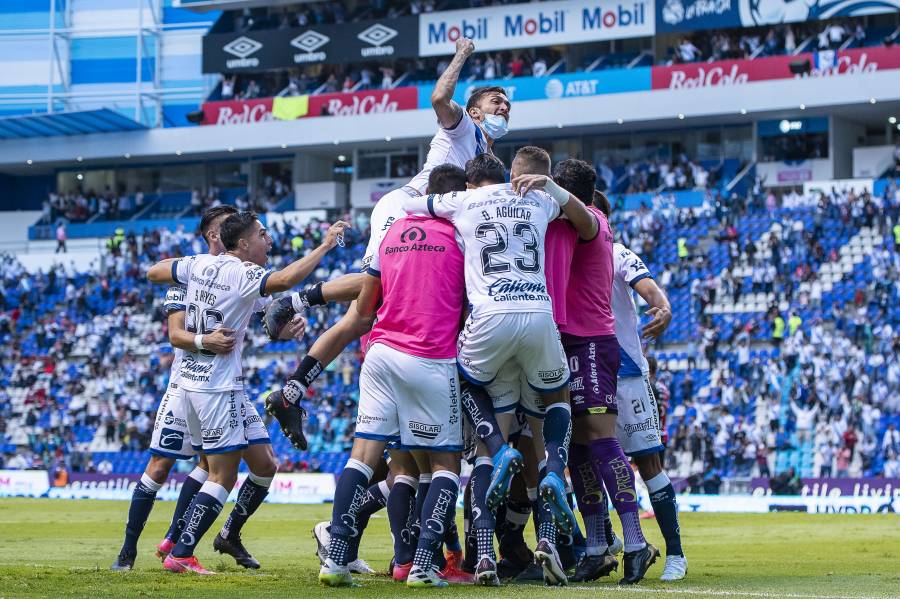 Miguel Barbosa celebra el triunfo del Puebla en estos “tiempos complicados”