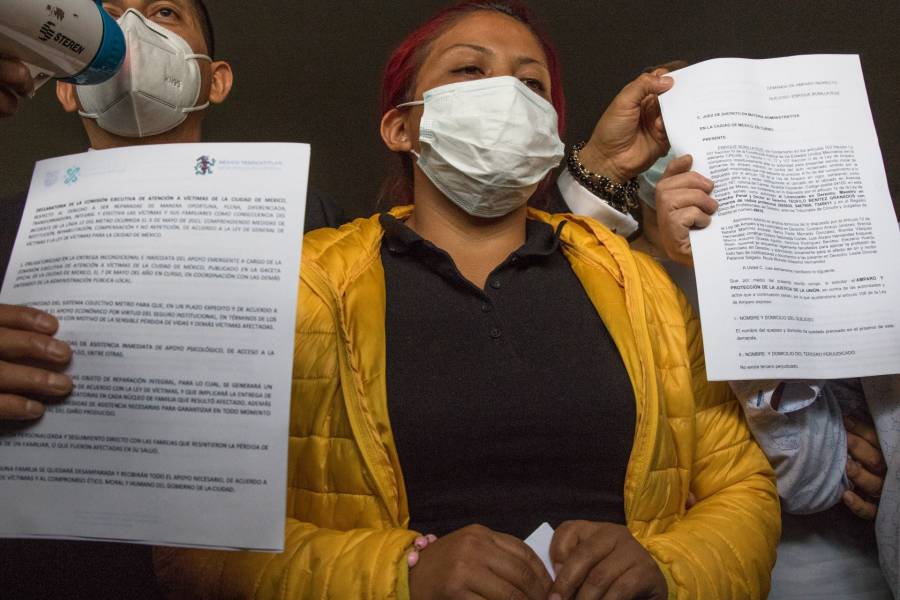 Denuncian a Sheinbaum, Ebrard y Serran&iacute;a por muerte de Giovanny en L&iacute;nea 12