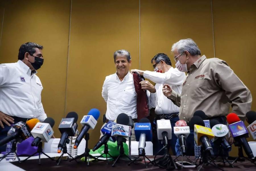 Declina candidato del PVEM a gubernatura de Sinaloa; se suma a Morena