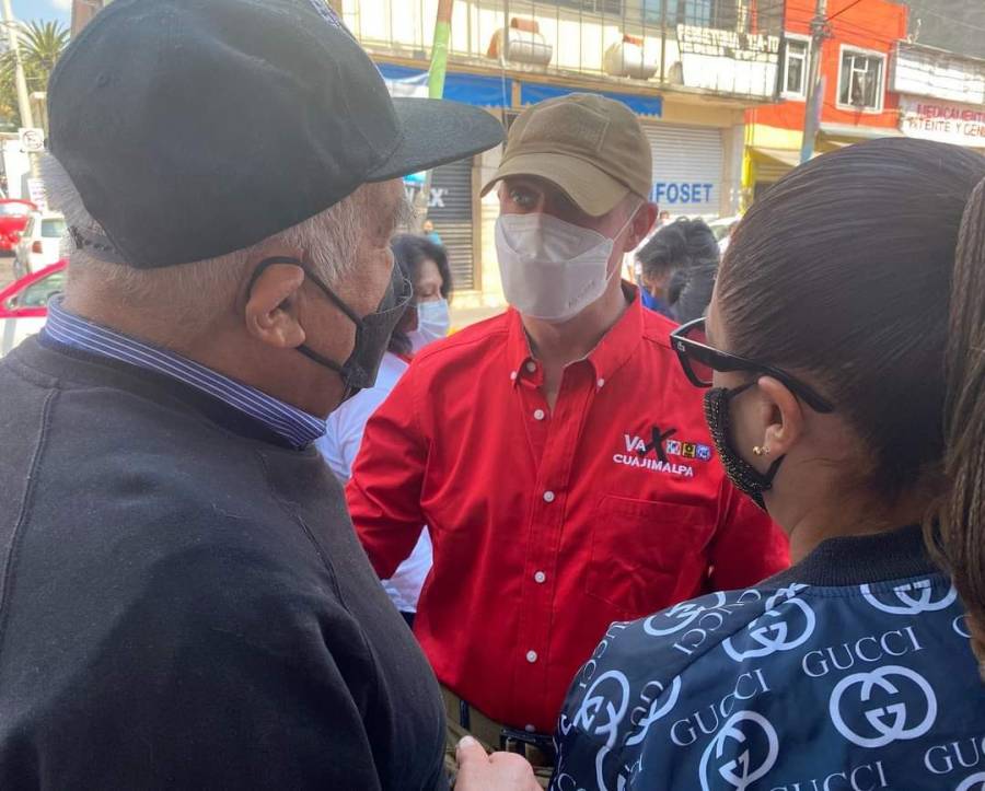 Rubalcava invitó a los cuajimalpenses a seguir trabajando juntos para mejorar Cuajimalpa