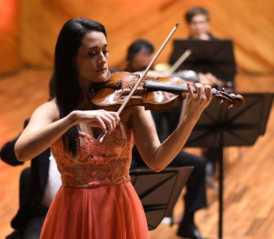 Violinista Shari Mason debuta como solista en la Orquesta Sinfónica Mexiquense