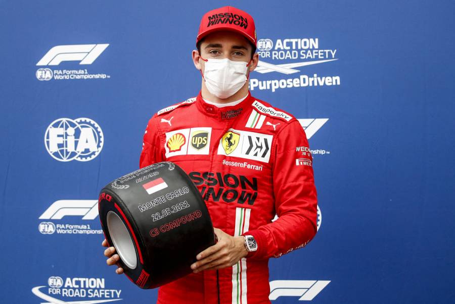 Charles Leclerc logra pole position en GP de Mónaco; Checo Pérez saldrá noveno