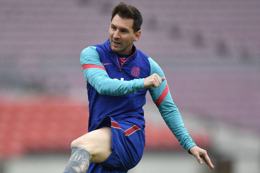 Messi, con 