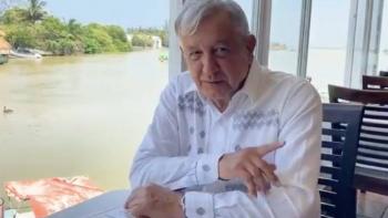 AMLO habla de obras de gobierno en Veracruz y la huasteca potosina