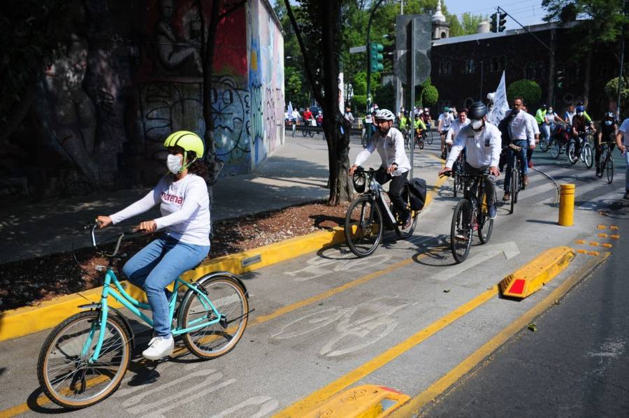 En Azcapotzalco, Miguel Hidalgo y Cuauhtémoc crearán corredor de ciclovías