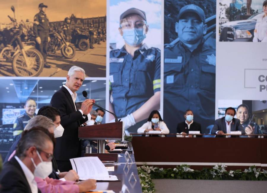 Seguridad pública en EdoMéx es la prioridad: Del Mazo