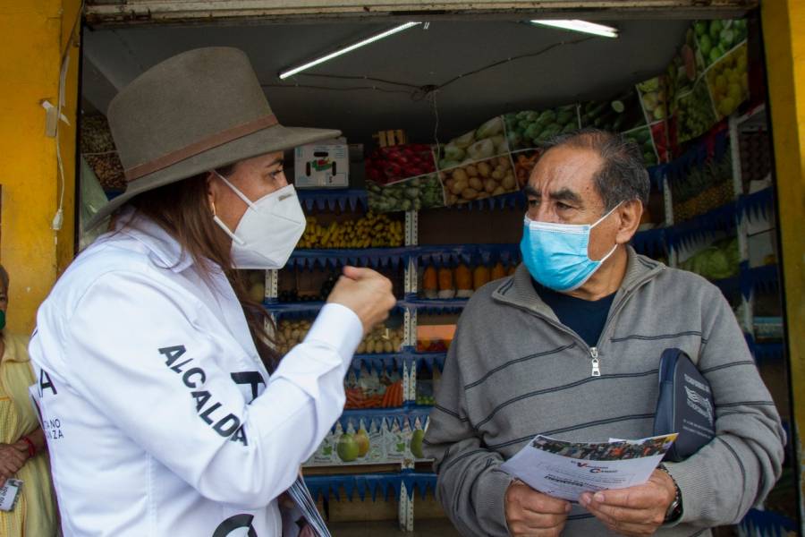 Impulsará Rocío Barrera, instalación de corredores comerciales en VC