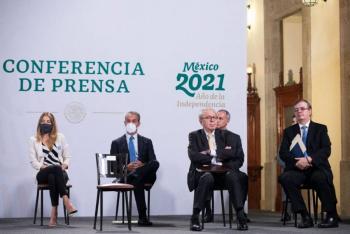 Reducci&oacute;n de contagios a la baja, y vacunaci&oacute;n a la alza: Hugo L&oacute;pez-Gatell